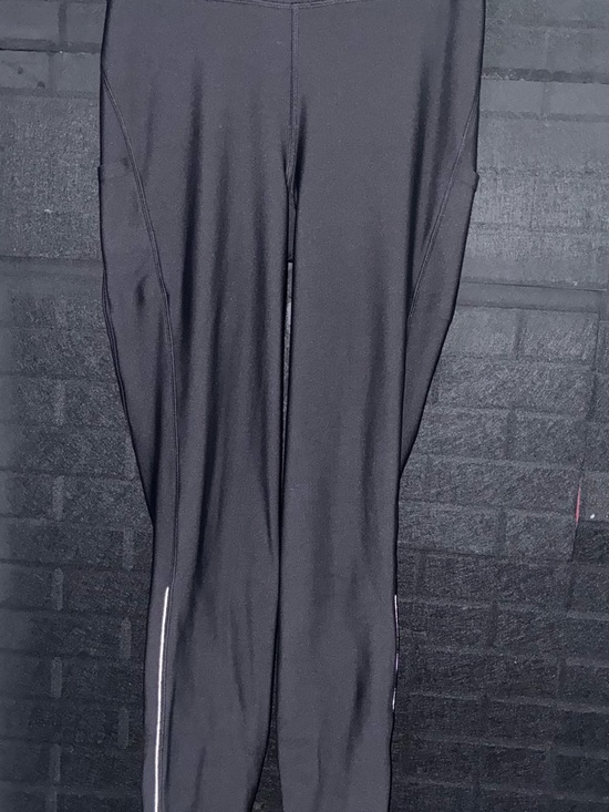 lululemon athletica Pants - Lululemon fast and free tight II black reflective running leggings